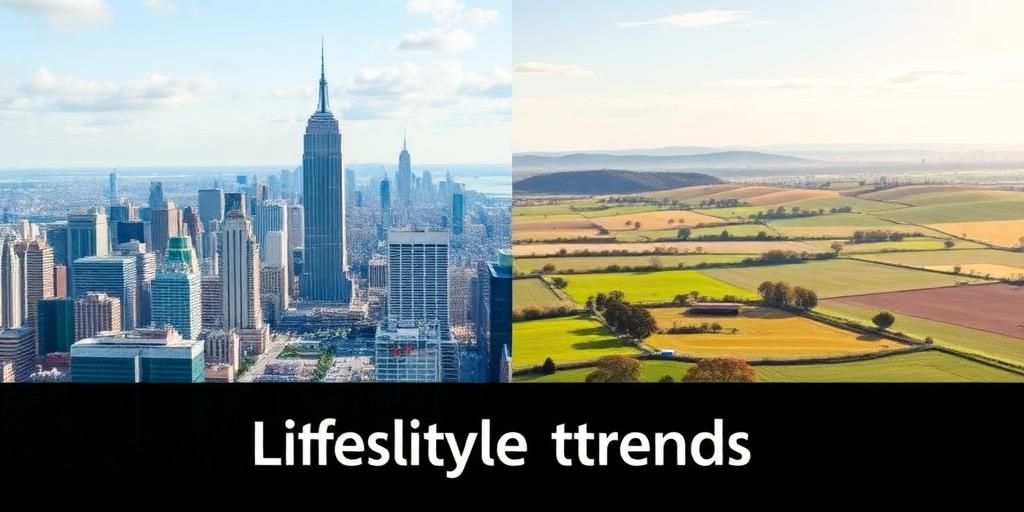 Rural vs. Urban Lifestyle Trends